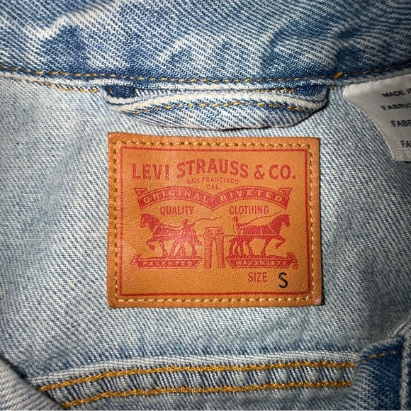 Levi's Light Blue Denim Jacket - Picture 2 of 8